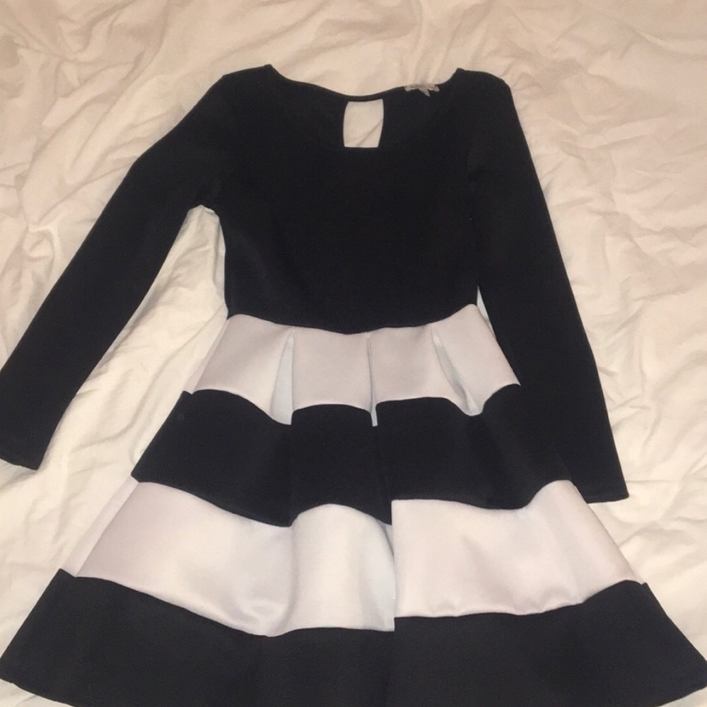 Black and White Charlotte Russe Dress